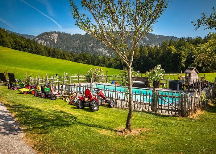 Alojamento de Turismo Rural Wohlfuehlbauernhof Bambichlhof Fuschl am See
